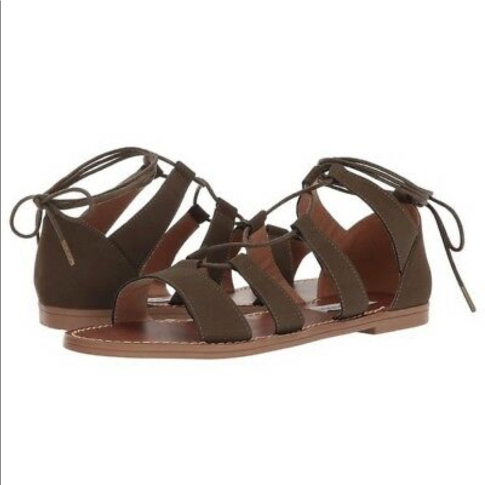 Steve Madden lace up gladiator sandals